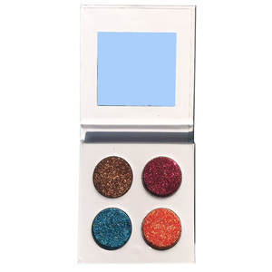 Paleta de sombras de ojos de 4 colores, sombra de ojos duochrome y sombra de ojos multicromo, venta al por mayor, bajo moq - Product Image 4