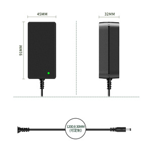 48V 1A 1.5A Power Adapter DC Output 91x45x32MM EU <b>Plug</b> For Bank Card Reader Monitoring <b>Switch</b> CE UKCA Certified - Product Image 1