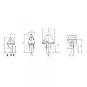 FERVI - C050/3 Precision live centre set - EAN 8012667205201 POWER TOOLS ACCESSOIRES ACCESSOIRES POUR PERCEUSES - Product Image 3