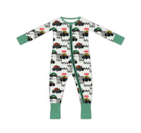 Pakaian Anak Grosir Jumlah Besar, Baju Terusan Bayi Resleting untuk Bayi, Lengan Panjang Tanpa Kaki, Lembut, Bernapas, Pakaian Luar Ruangan