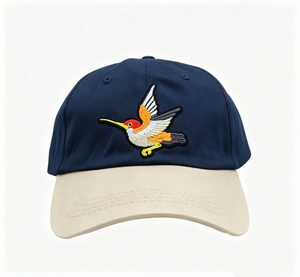 Gorra de Béisbol Bordada de Dos Tonos, Gorro de Algodón Lavado Vintage, Ajustable, Casual, para Viajes al Aire Libre, con Logotipo Personalizado Disponible - Product Image 4