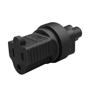 <span class=keywords><strong>Adaptateur</strong></span> secteur en cuivre noir IEC C6 vers NEMA 5-15R 15A 125V trèfle vers convertisseur de <span class=keywords><strong>prise</strong></span> électrique américaine avec <span class=keywords><strong>prise</strong></span> - Product Image 6