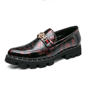 High Quality Slip-on Fashion PU Leather Shoes <strong>Platform</strong> Original <strong>Oxford</strong> and Men's Dress Shoes 2024 - Product Image 3