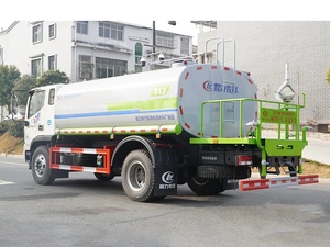 รถบรรทุกน้ำ Foton 4X2 15CBM สำหรับการส่งน้ำสาธารณะและบริการด้านสิ่งแวดล้อมเพื่อการส่งออกระหว่างประเทศ - Product Image 5
