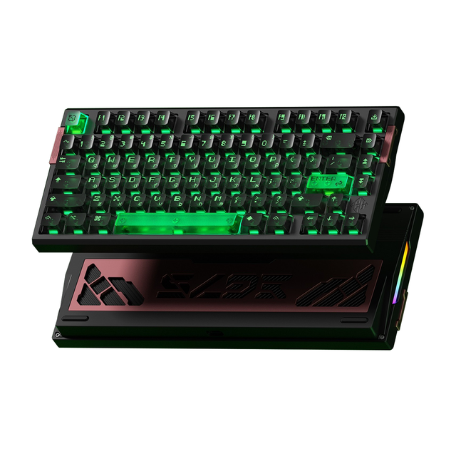 Weikav EG75 Aluminum Magnetic Switch Keyboard nearLink Drive Wired RT0.001MM Hall Effect Gaming Keyboard Customization