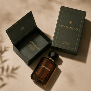 Botella de Perfume de Vidrio de Lujo con Tapa Elegante y Caja de Regalo, Envase de Fragancia de Alta Gama para Mujeres y Hombres - Product Image 2