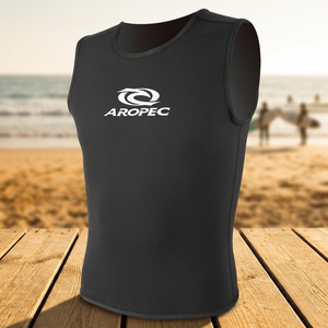 Chaleco de Buceo Térmico de Neopreno de 3mm - Marca Aroepc Sports Copr, Corte Regular, Equipo de Buceo para Todas las Estaciones, Modelo VT-30-3mm - Product Image 3