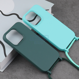 Custodia per telefono a tracolla in Silicone Tpu personalizzabile per <span class=keywords><strong>Samsung</strong></span> Galaxy A12 A13 A14 A04e <span class=keywords><strong>S20</strong></span> <span class=keywords><strong>Fe</strong></span> 5g S23 Ultra <span class=keywords><strong>Cover</strong></span> con cordino a catena - Product Image 2