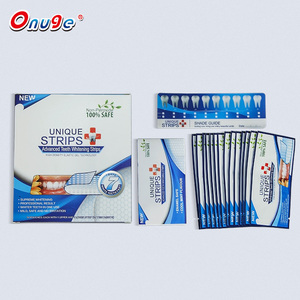 Ruban de gel <span class=keywords><strong>dentaire</strong></span> oem sans peroxyde blanchiment des dents dentaires bandes humides avec votre logo - Product Image 4