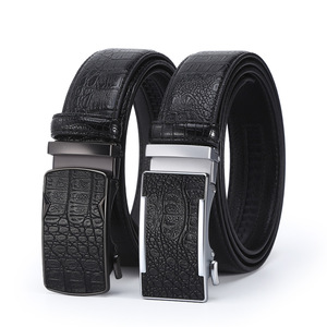 Cinturón de cuero CPC para hombre, cinturón de hebilla de aguja de aleación, cinturón de moda - Product Image 1