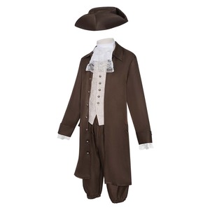 Disfraz de Presidente Washington para Hombre, Estilo Medieval, Victoriano, Pirata, Colonial, para Fiesta de Halloween, MDEC-070 - Product Image 5