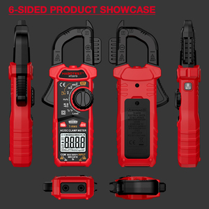 Habotest ht207d 4000 đếm kỹ thuật số kẹp <span class=keywords><strong>Meter</strong></span> r Đo AC DC điện áp và hiện tại Điện cài đặt và bảo trì - Product Image 6