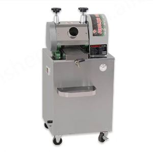 Commercial Automatic Sugarcane <b>Juice</b> Press Machine Electric Cane <b>Juice</b> <b>Extractor</b> New Condition 300kg/h Capacity 220V Volta - Product Image 1