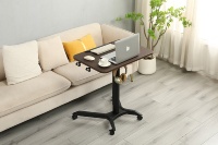 Table d'ordinateur portable de bureau à domicile réglable en hauteur de levage pneumatique ADA