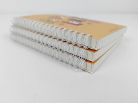 Cuaderno espiral sublimación negocio escuela personalizado en blanco personalizado venta directa de fábrica