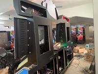 Simulateur de conduite de moto de neige Snow Knight à monnayeur, machine de jeu vidéo 1-2 joueurs avec certificat CE pour salles d'arcade