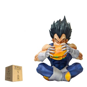 Figurine d'action Dragon Ball <span class=keywords><strong>Vegeta</strong></span> Hamburger, Nouveau Produit, Merchandising Anime, Ornement de Bureau, Cadeau Décoratif, Collection - Product Image 5