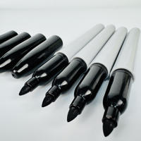 Lot de marqueurs effaçables à l'alcool personnalisés pour tableau blanc, à faible odeur, pointe fine, encre à base d'huile, pour la vente en gros