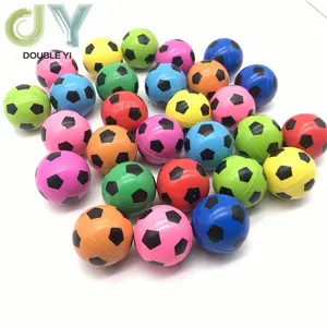 ขายส่งเด็กของเล่นบอลเด็กมินิที่มีสีสันฟุตบอลพิมพ์ยางเด้งบอลยืดหยุ่นของเล่นเกมของขวัญพรรค