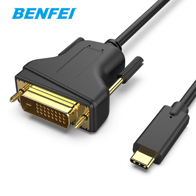 Customize USB-C to DVI/VGA OD4.8mm 1.8 Meter Thunderbolt 3/4 Compatible CS5261 Chip Brand New Laptop DC Cable