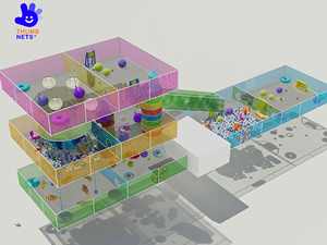Maßgefertigte Große Kinderspielplatzanlagen für Schulen, Resorts, Parks, Hotels und Gärten Multifunktionale Vergnügungspark-Einrichtungen - Product Image 3