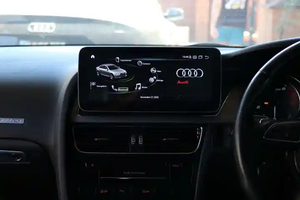 Lecteur DVD de voiture Meihua 12,3 pouces, GPS universel, Android 13, amplificateur intégré Qualcomm pour <span class=keywords><strong>Audi</strong></span> A4 A5 Q5 Q3 Q7, unité principale - Product Image 4