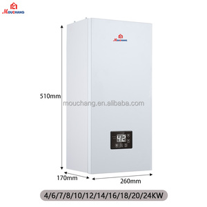 Mini contrôle Wifi intelligent 4-24KW chauffage central chauffe-eau sans réservoir Geyser chauffe-eau électrique instantané - Product Image 1