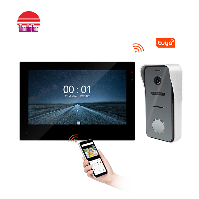 Tuya WiFi Video IR Night Vision Detection Phole Doorbell Camera for Home