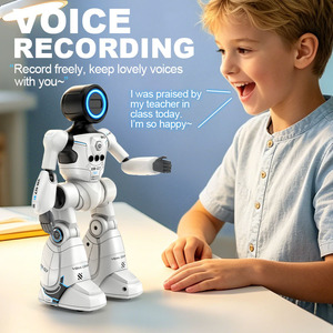 Robot télécommandé programmable par IA, commande vocale, compagnon interactif pour l'éducation précoce et livraison de repas - Product Image 2