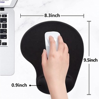 Tapis de souris classique de bureau, coussin de Gel avec Support de poignet, pour ordinateur