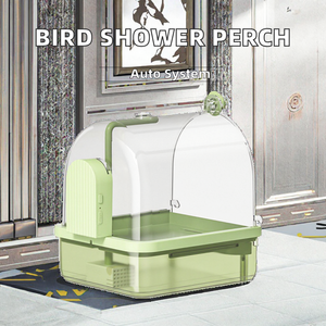 Grand perchoir de douche électrique automatique pour oiseaux Cage de bain pour perroquets calopsittes perruches baignoire - Product Image 2