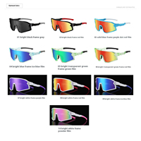 Usine vente chaude mode enfants équitation Sport lunettes de soleil cadre noir peut être assorti avec myopie Sports de plein air lunettes de soleil