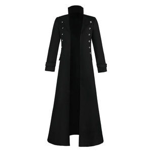 Cappotto Vintage gotico rinascimentale della metà del secolo <span class=keywords><strong>Costume</strong></span> da scena doppiopetto Plus Size realizzato in cotone per Natale - Product Image 6