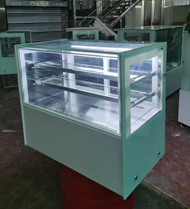 Réfrigérateur de boulangerie commercial, vitrine à gâteaux, comptoir de présentation de desserts, réfrigérateur pour fournitures de boulangerie avec éclairage LED - Product Image 2