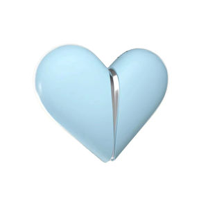 Liefde 2-In-1 Hart-Vorm Orale Clitoris Stimulator Metaal Likken Tong Vibrator Dildo Uit Fabriek Direct Sex Speelgoedwinkel - Product Image 1