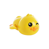 Jouet de bain pour bébé, canard nageur à remonter - Canard jaune flottant pour jeux aquatiques, jouet de bain flottant pour tout-petits, enfants, baignoire, douche