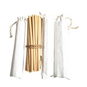 Wholesale Reusable <b>Bamboo</b> Drinking <b>Straws</b> Custom Engraved Logo Private Label Packaging for Retail Brands - Product Image 4