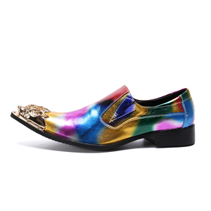 NA213-mocasines de piel auténtica para hombre, <span class=keywords><strong>zapatos</strong></span> informales Retro de diseño Original para oficina, boda y fiesta - Product Image 6