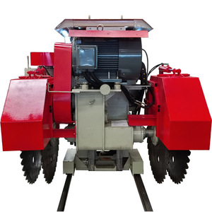 Hualong Steinmetz HKSS-1400 hoch effiziente Diesel vertikale horizontale Steinbruch Steins chneide maschine für Häuser Ziegel Kenia - Product Image 5
