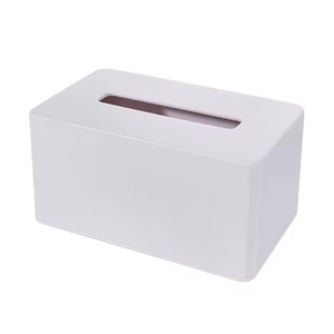 Venta caliente <span class=keywords><strong>de</strong></span> plástico duradero Escritorio <span class=keywords><strong>de</strong></span> oficina <span class=keywords><strong>caja</strong></span> <span class=keywords><strong>de</strong></span> pañuelos sala <span class=keywords><strong>de</strong></span> estar tocador cocina baño cajas <span class=keywords><strong>de</strong></span> pañuelos - Product Image 2