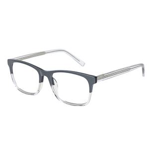 <span class=keywords><strong>Gafas</strong></span> de lectura cuadradas para mujer y hombre, anteojos de lectura con marco de color gradiente, modernos, antiluz azul, temple core - Product Image 2