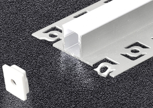 ERDU <span class=keywords><strong>Prix</strong></span> d'usine Profilé en aluminium pour cloison sèche Canal LED pour bande lumineuse Plâtre en alliage d'aluminium durable - Product Image 6