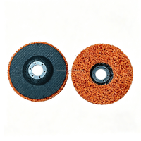 Disque de décapage industriel orange extra dur de 125 mm (5 pouces) avec alésage de 22 mm pour le décapage de calcaire tenace