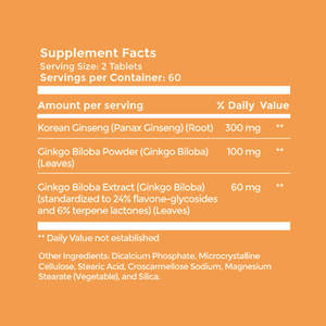 120 comprimés de Ginseng sauvage naturel Senior Ginseng Suppléments nutritionnels à base de plantes pour adultes Pilules Forme posologique - Product Image 3