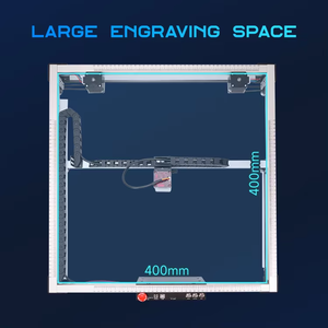Graveur laser DIY <span class=keywords><strong>pas</strong></span> <span class=keywords><strong>cher</strong></span> à 2 axes 40040pro, machine de gravure laser miniature 5,5w/10w avec contrôle Grbl - Product Image 3
