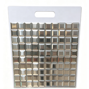 Mosaico de Acero Inoxidable de Alta Calidad, Mosaico Metálico en Relieve 3D con Múltiples Formas y Colores para Decoración de Paredes de Bares, Restaurantes y Televisores - Product Image 1