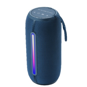 Chất lượng cao xách tay Stereo Bluetooth loa với woofer không thấm nước AUX và OEM Vải Xách Tay Stereo Bluetooth Loa - Product Image 1