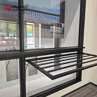 Ventanas Corredizas Modernas de Aluminio con Mosquiteras, Diseño de Lujo para Villa