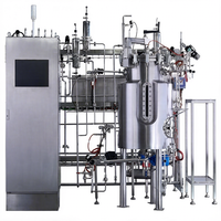 Bioréacteur cellulaire entièrement automatique en acier inoxydable 316L pour la biopression, les boissons, les cosmétiques, et réservoir de fermentation alimentaire pour tests pilotes