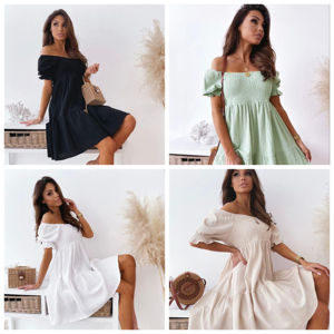 Nuevo Vestido Halter Acanalado de Moda para <span class=keywords><strong>Mujer</strong></span>, un Vestido Largo sin Espalda, Ajustado y que Realza la Figura - Product Image 4